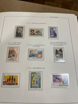 Álbum Sellos España 1975-1981