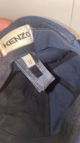 Gorra Kenzo Tiger Canvas Strapback Azul