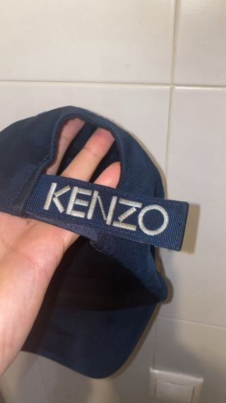 Gorra Kenzo Tiger Canvas Strapback Azul