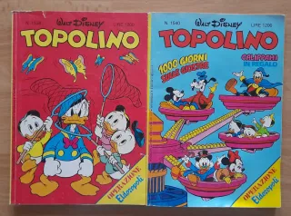 Fumetti Topolino Walt Disney anni 85/86