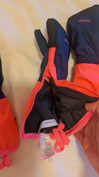 Dos pares de guantes de Nieve de niña