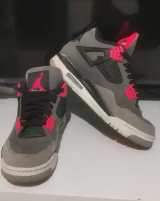 Nike Air Jordan 4 Grigio Rosa