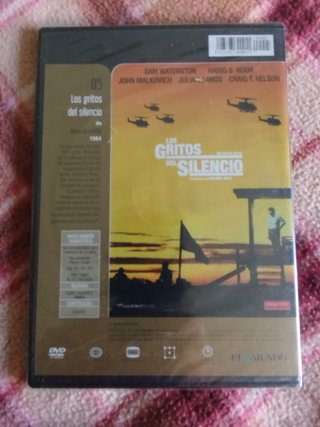 Lote 4 películas en DVDs sobre conflictos armados.