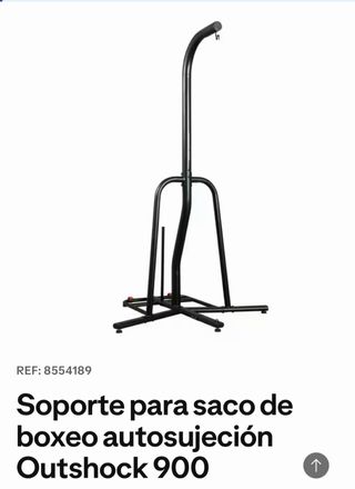 Saco de boxeo RDX rojo y negro con soporte