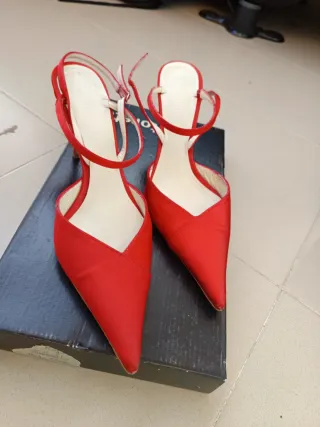 Zapatos de tacón Tintoretto rojos