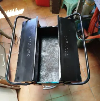 Caja de herramientas vintage PALMERA