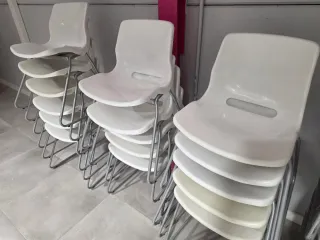 Sillas ikea blancas