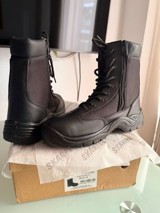 Botas de trabajo negras