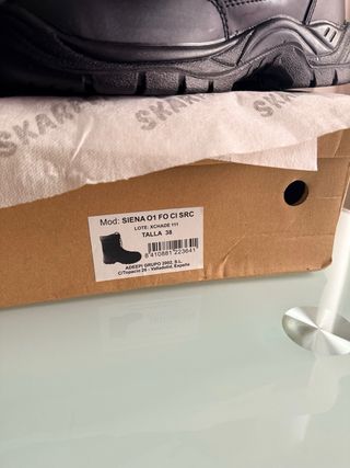 Botas de trabajo negras