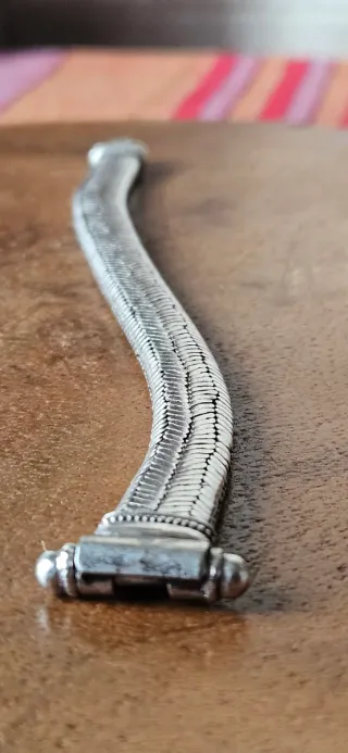 Bracciale snake in argento