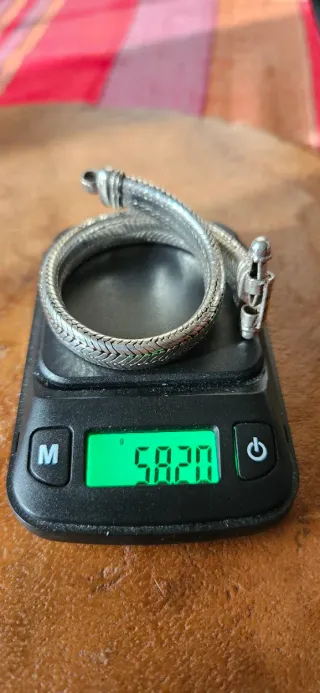 Bracciale snake in argento