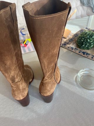 Botas de ante marrones Valverde del camino