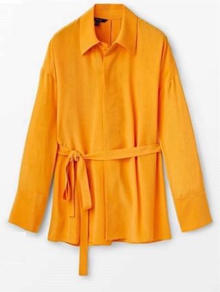 Camisa naranja Massimo Dutti lazada