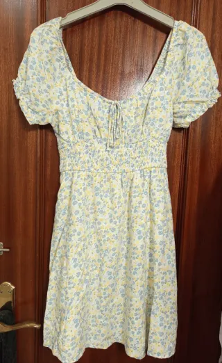 Vestido floral Hollister