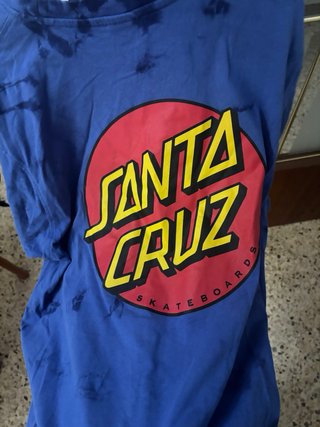 Camiseta Santa Cruz Tie-Dye Azul
