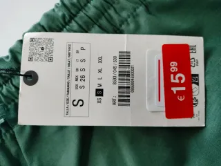 Pantalón verde talla S