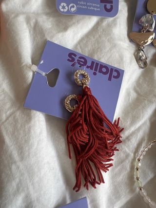 Lote 7 pares de pendientes Claire's nuevos