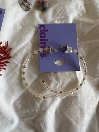 Lote 7 pares de pendientes Claire's nuevos