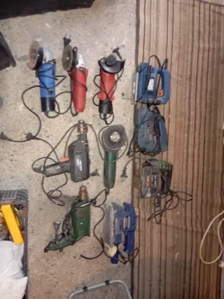 Lote de herramientas eléctricas varias