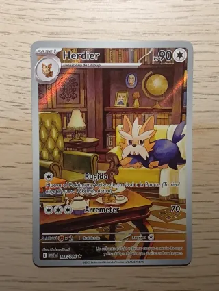 Carta Pokémon Herdier Full Art