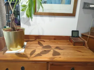 Cajonera y cómoda Leksvik de madera