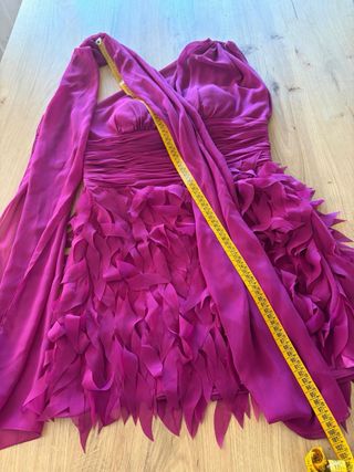 Vestido Fara Ceremonia Morado Talla Única