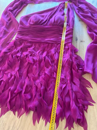 Vestido Fara Ceremonia Morado Talla Única