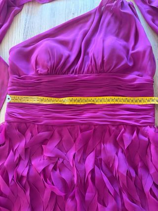 Vestido Fara Ceremonia Morado Talla Única