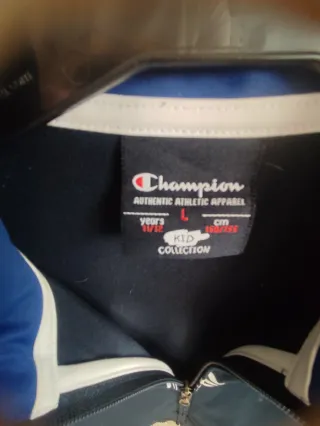Chaqueta Champion Azul Talla 11-12 años