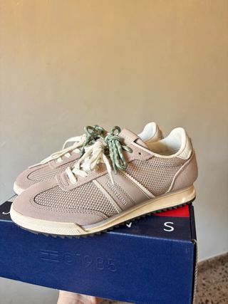 Zapatillas Tommy Jeans Beige/Verde Talla 38