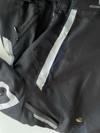 Chaqueta moto A-PRO Negra y Blanca (usada) talla M