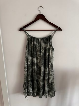 Vestido Boho Tie-Dye Viscosa Made in Italy M