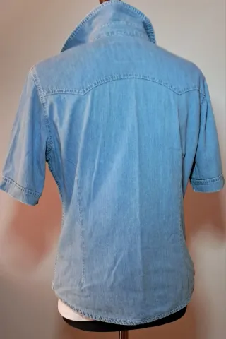 Camicia jeans vintage Wrangler donna L