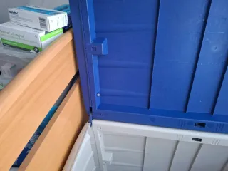 Baúl infantil con diseño de circo