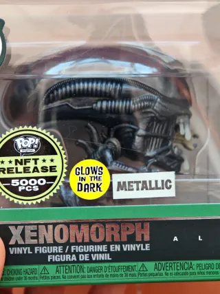 Funko Pop 344 Alien Xenomorph Metallic Glow GITD