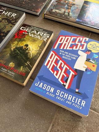 Lote de libros sobre videojuegos
