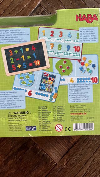 Juego Magnético HABA Números y Operaciones