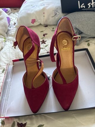 Zapatos La Strada Ante Buganvilla Talla 35