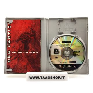Red Faction Platinum PS2 PAL
