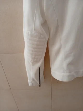 Chaqueta Zara Hombre Blanca