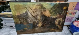 Cuadro familiar s.XVI, sin el marcó, muy antiguo