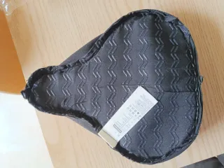 Cubre Sillín Btwin Memory Foam Negro