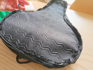 Cubre Sillín Btwin Memory Foam Negro