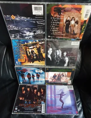 Lote 10 CDs Hard Rock: Coverdale Page, Vixen, Pois