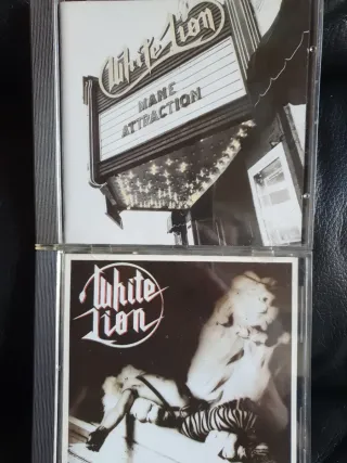 Lote 10 CDs Hard Rock: Coverdale Page, Vixen, Pois