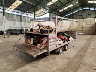 Remolque Plataforma 3 Karts + Accesorios 674741353