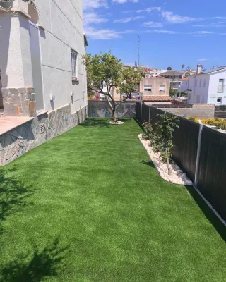 Césped artificial reciclado M58