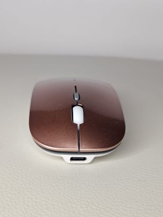 Ratón Inalámbrico Uiosmuph Rosa Recargable