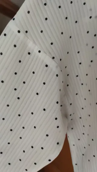 Blusa Vintage Topos Talla M/38