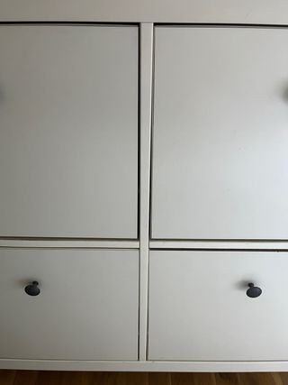 Mueble Zapatero Blanco 4 Compartimentos